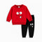 Nexteen Exclusive 2Pc Suit Terry Shirt Long Sleeves & Touser Set 17110 Unisex